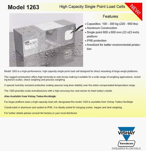 tedea 1263稱(chēng)重傳感器